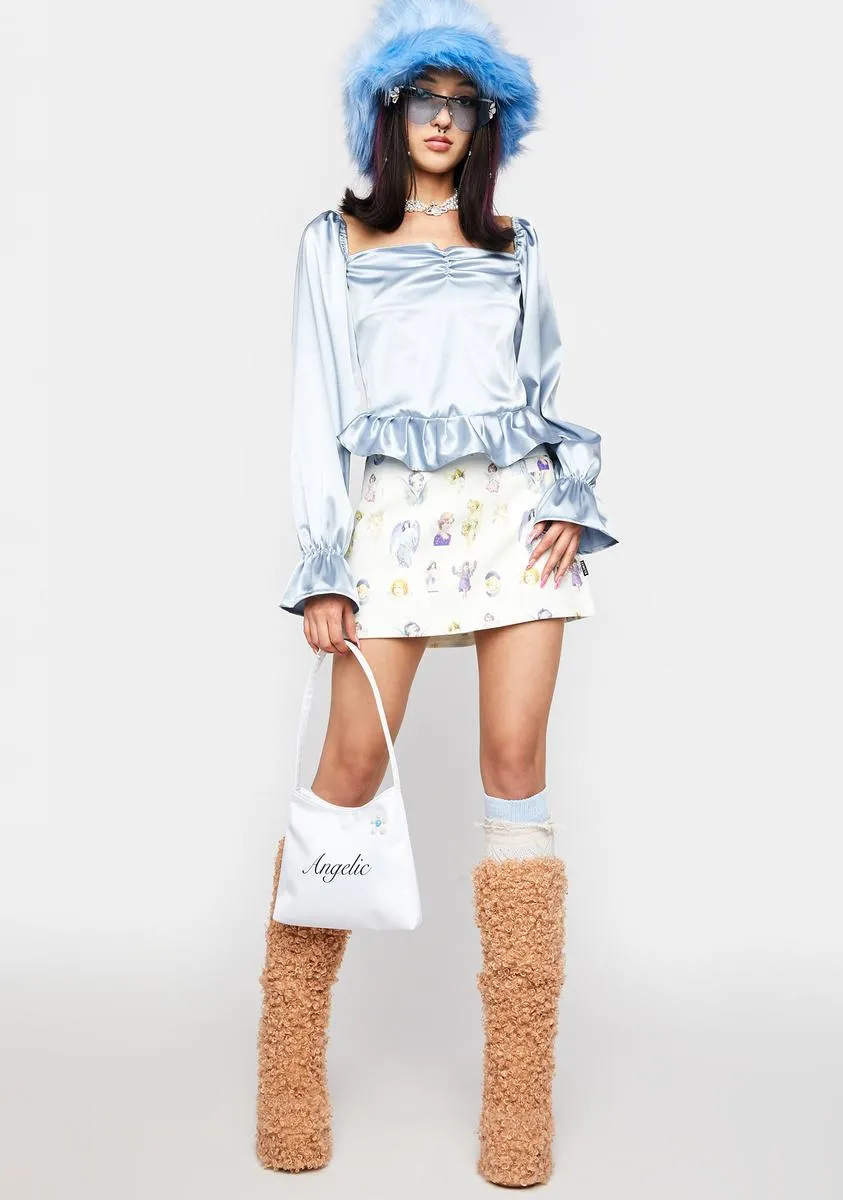 Float Satin Blouse sold by Dolls Kill product image thumbnail 3