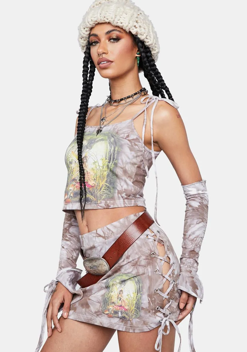 Wishing On A Toadstool Skirt Set sold by Dolls Kill product image thumbnail 3