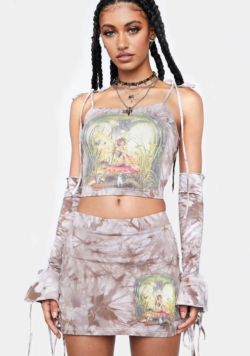 Wishing On A Toadstool Skirt Set sold by Dolls Kill product image thumbnail 2