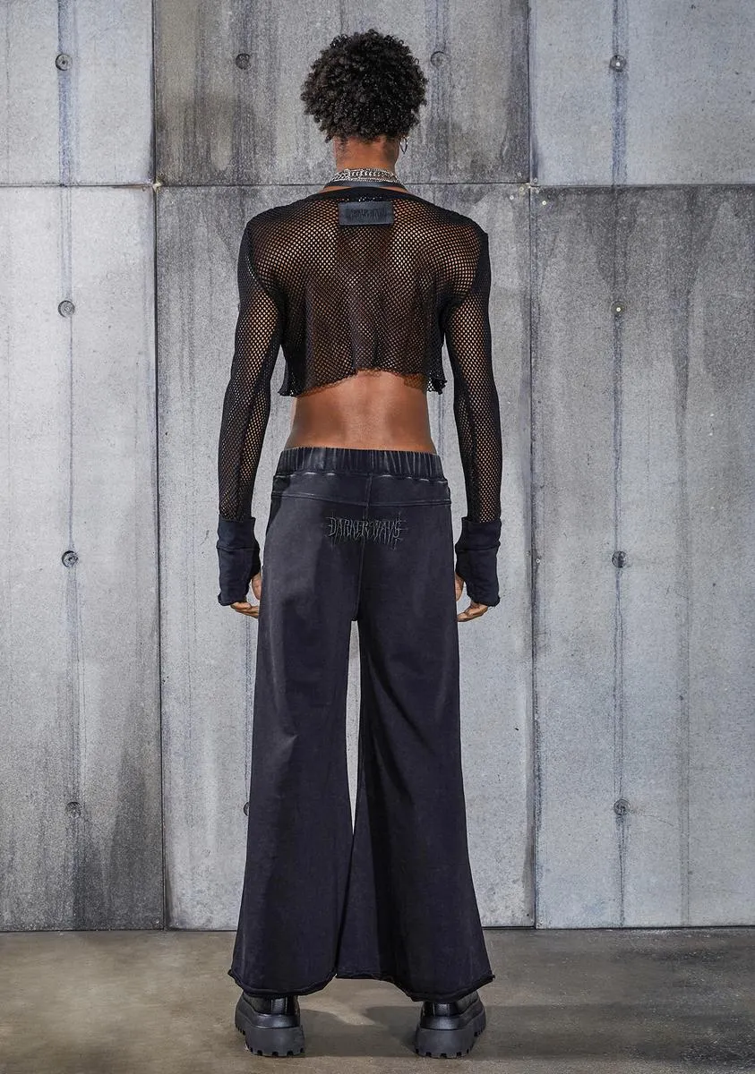 Snare Washed Black Wide Leg Pants sold by Dolls Kill product image thumbnail 5