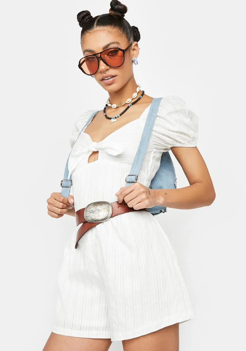 Sun Season Knotted Romper sold by Dolls Kill product image thumbnail 2