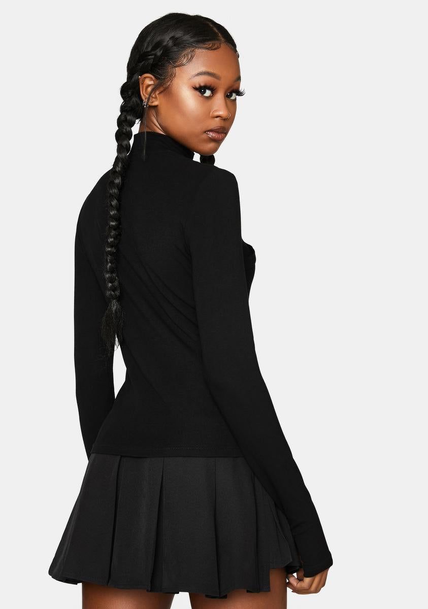 Short Dark Top sold by Dolls Kill product image thumbnail 4