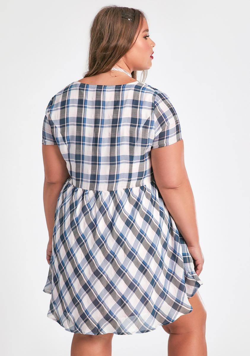 So Officially Don't Care Babydoll Dress sold by Dolls Kill product image thumbnail 4