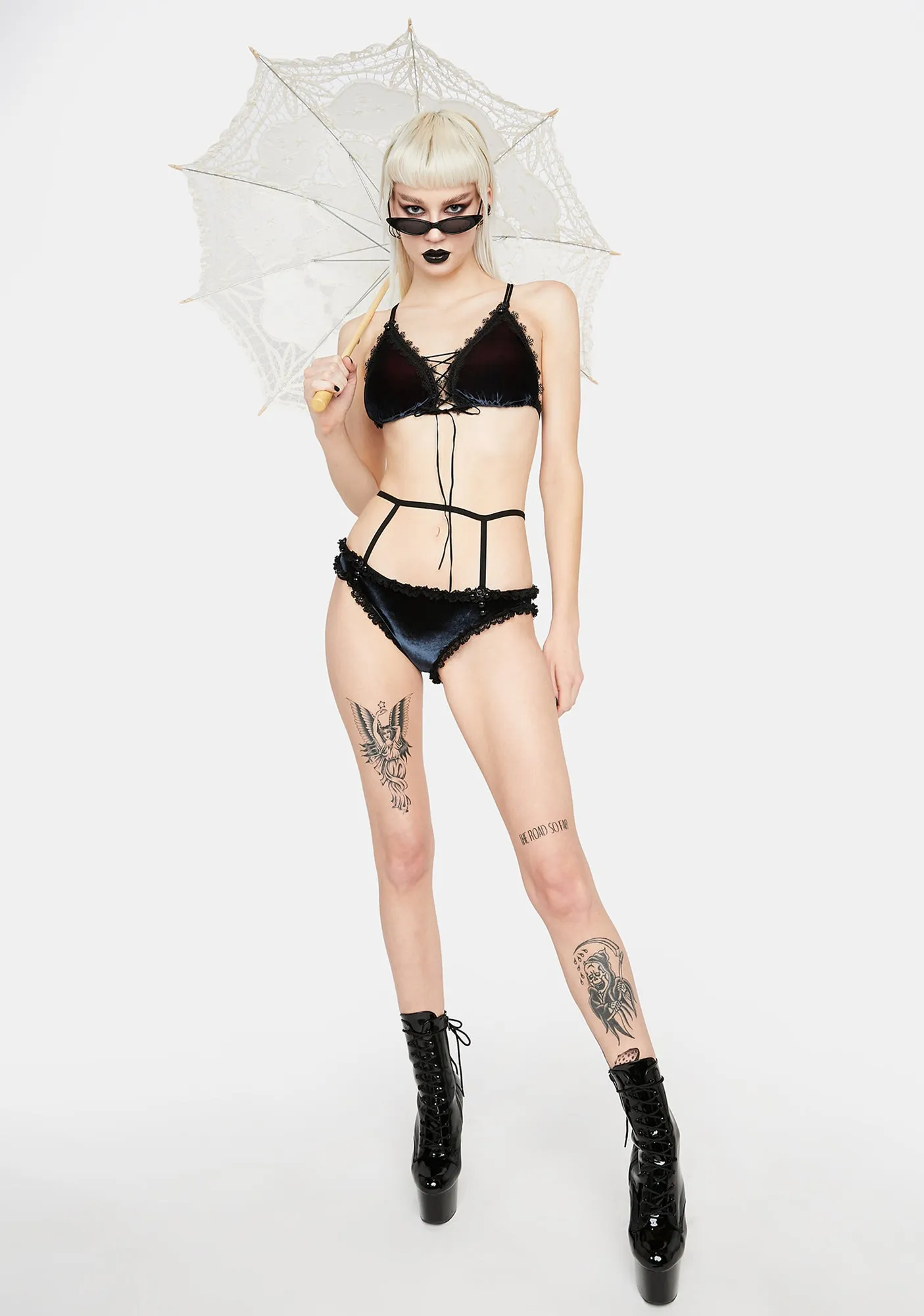 Lace Bikini Set sold by Dolls Kill product image thumbnail 4