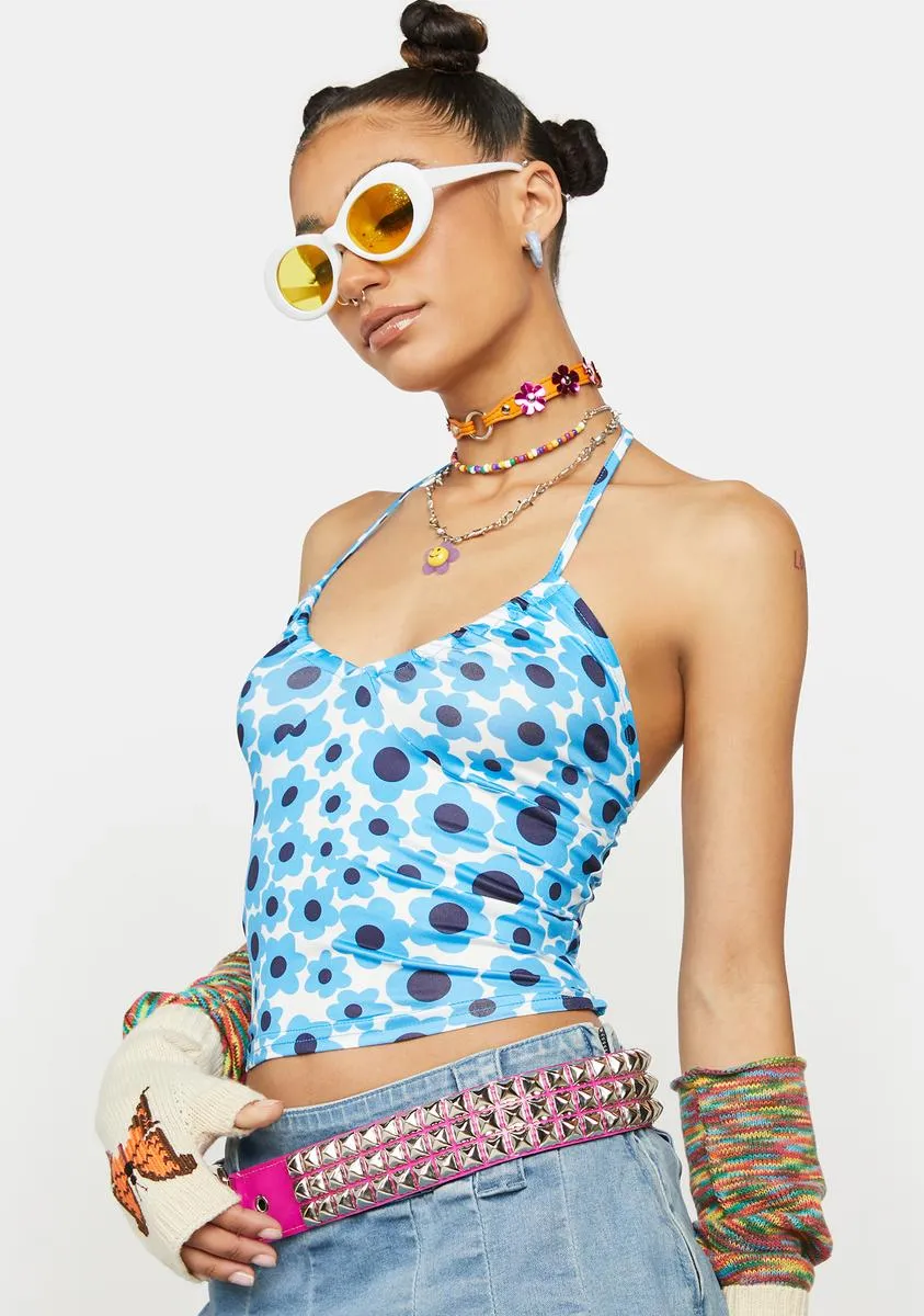 Sky Front Of The Stage Halter Top sold by Dolls Kill product image thumbnail 2