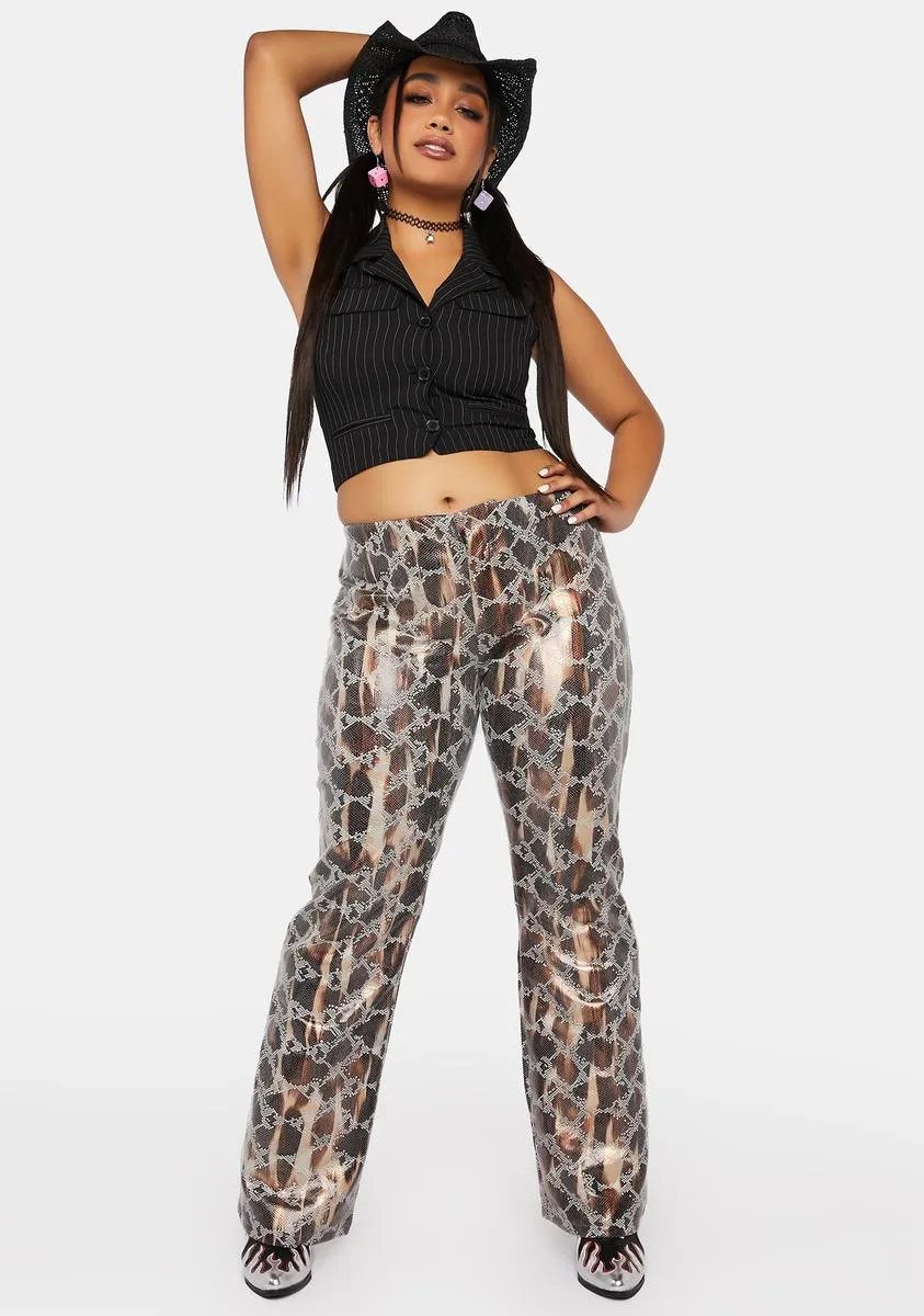 Plus Snakes & Ladders Flare Pants sold by Dolls Kill product image thumbnail 2