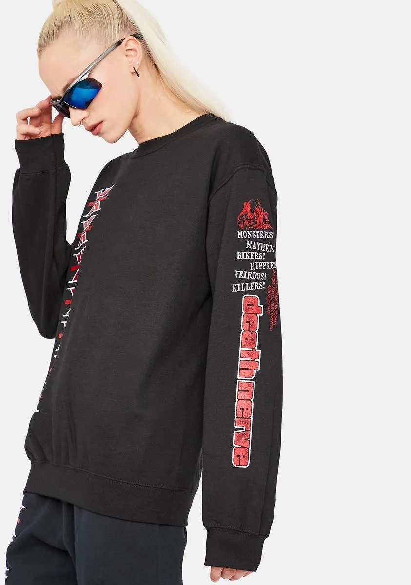 Death Nerve Crewneck sold by Dolls Kill product image thumbnail 2