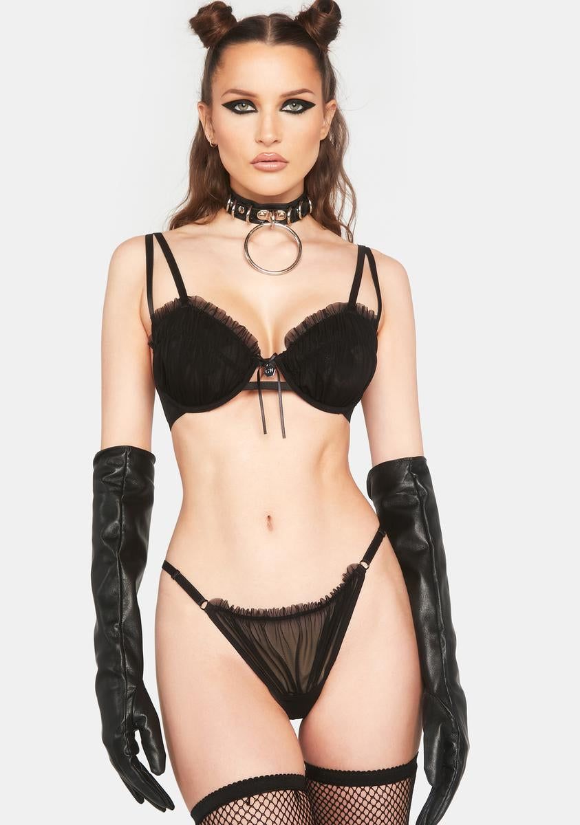 Secret Mesh Thong sold by Dolls Kill product image thumbnail 2