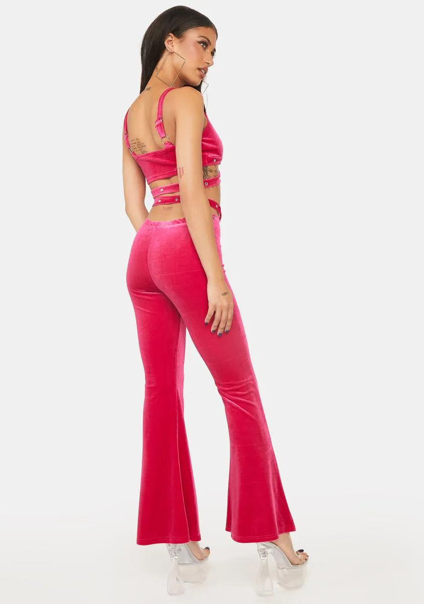 Hottie Win Her Back Rhinestone Lounge Set sold by Dolls Kill product image thumbnail 4