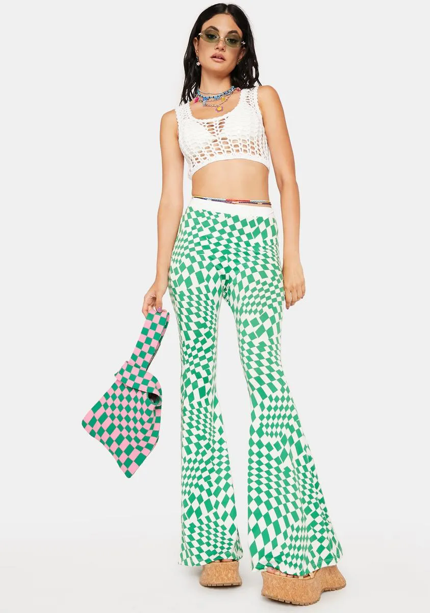 Lucky Beat You To It Flare Pants sold by Dolls Kill product image thumbnail 2