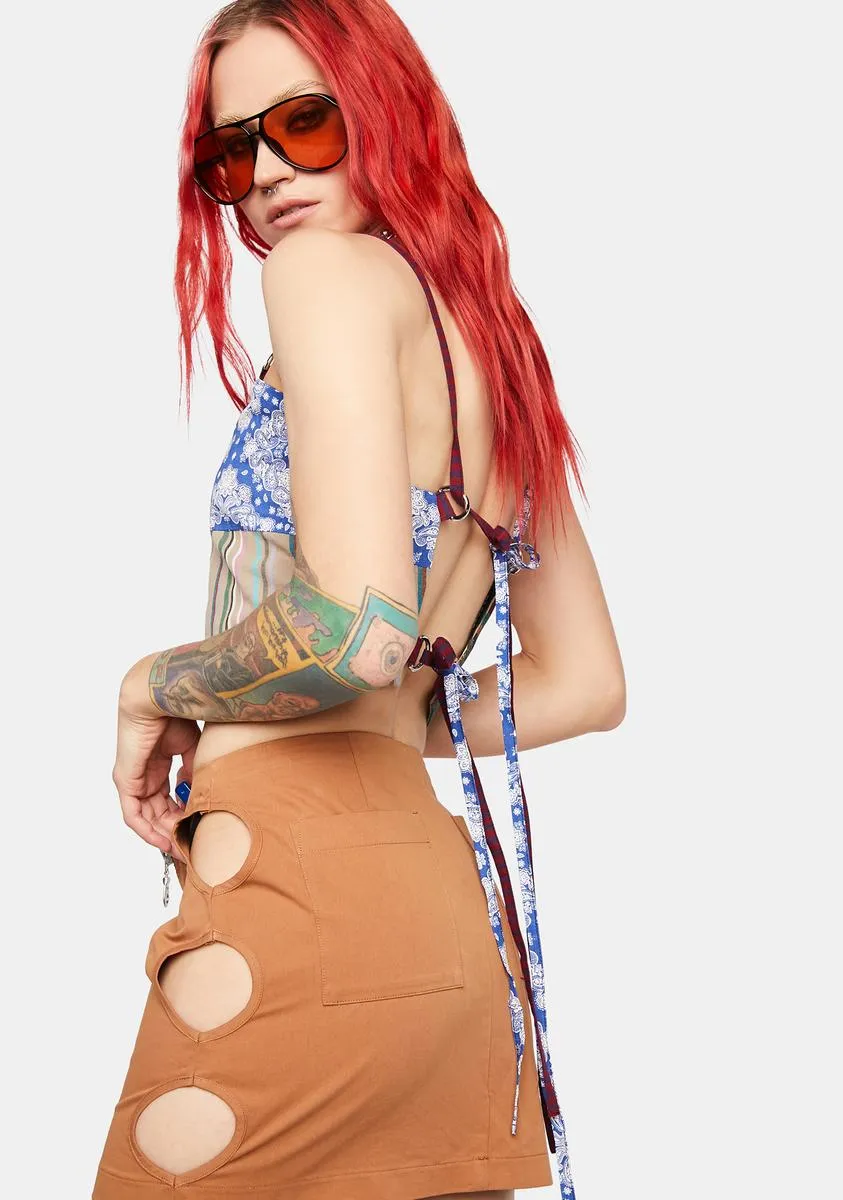 Prophet Mini Skirt sold by Dolls Kill product image thumbnail 4