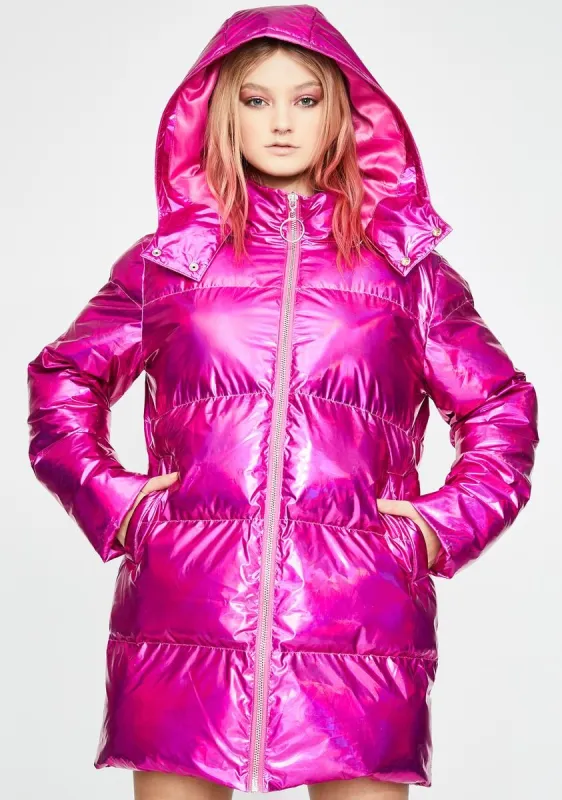 Sensory Ecstasy Puffer Jacket sold by Dolls Kill