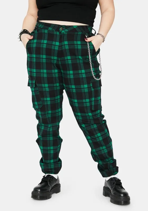 Envy Her Misfit Misconduct Cargo Pants sold by Dolls Kill