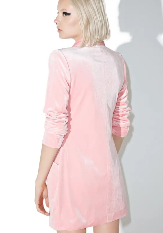 Romantic Gainsbourg Blazer Dress sold by Dolls Kill