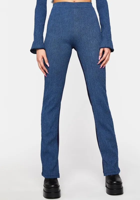 Stretch Denim Pants sold by Dolls Kill