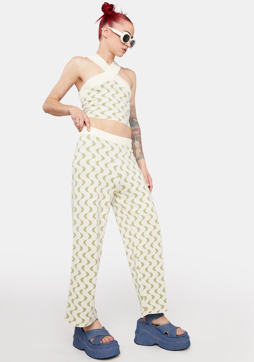 Match My Vibe Knit Pants sold by Dolls Kill product image thumbnail 3