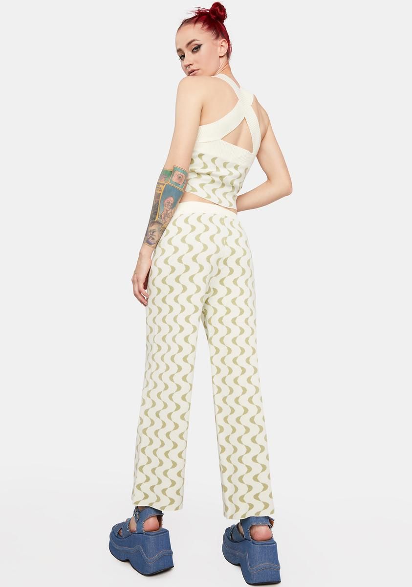 Match My Vibe Knit Pants sold by Dolls Kill product image thumbnail 4