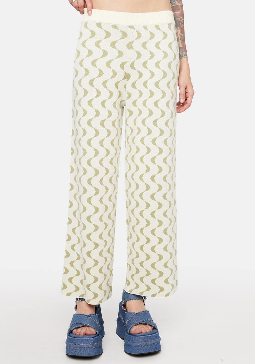 Match My Vibe Knit Pants sold by Dolls Kill