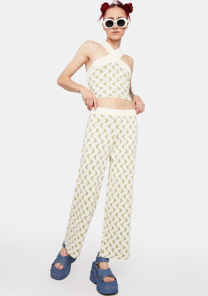 Match My Vibe Knit Pants sold by Dolls Kill product image thumbnail 2