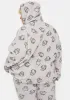 Plus Grey Hello Kitty Printed Fleece Hoodie sold by Dolls Kill