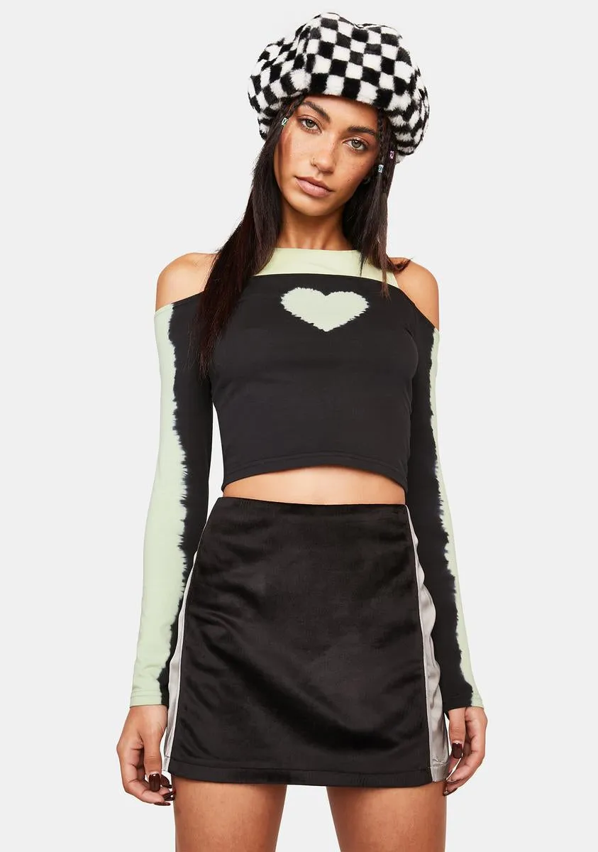 All The Ways Satin Mini Skirt sold by Dolls Kill product image thumbnail 2