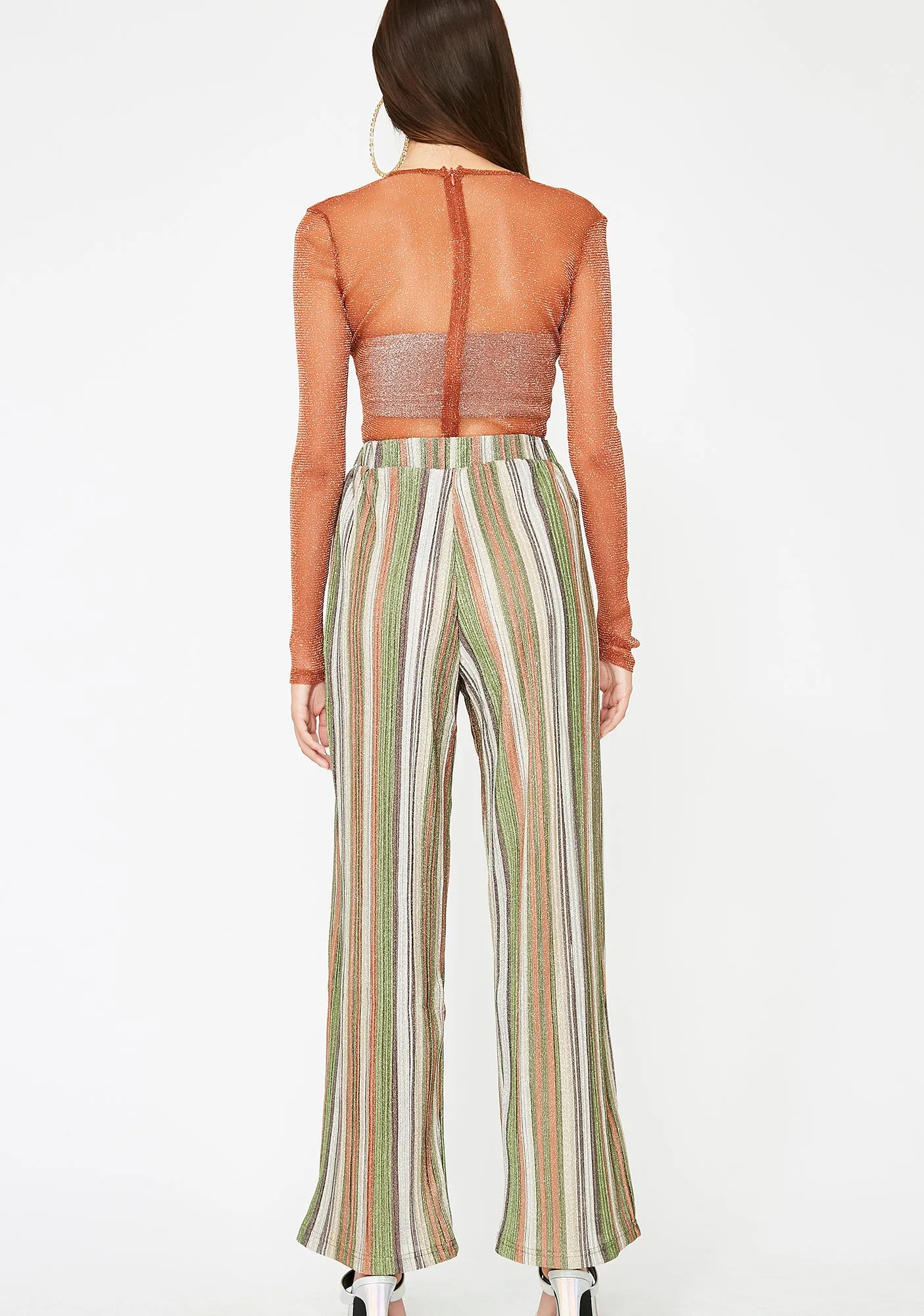 Mojito High Beams Striped Pants sold by Dolls Kill product image thumbnail 4