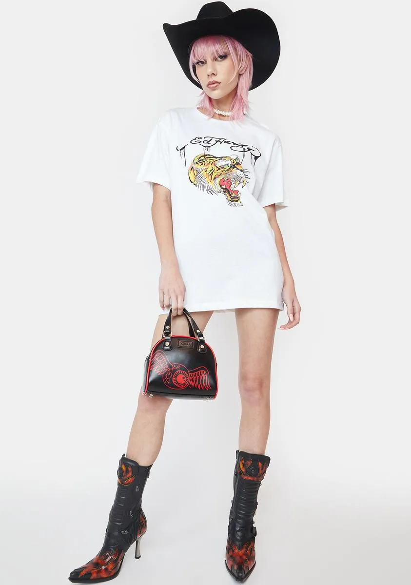 Screaming Tiger Graphic Tee sold by Dolls Kill product image thumbnail 3