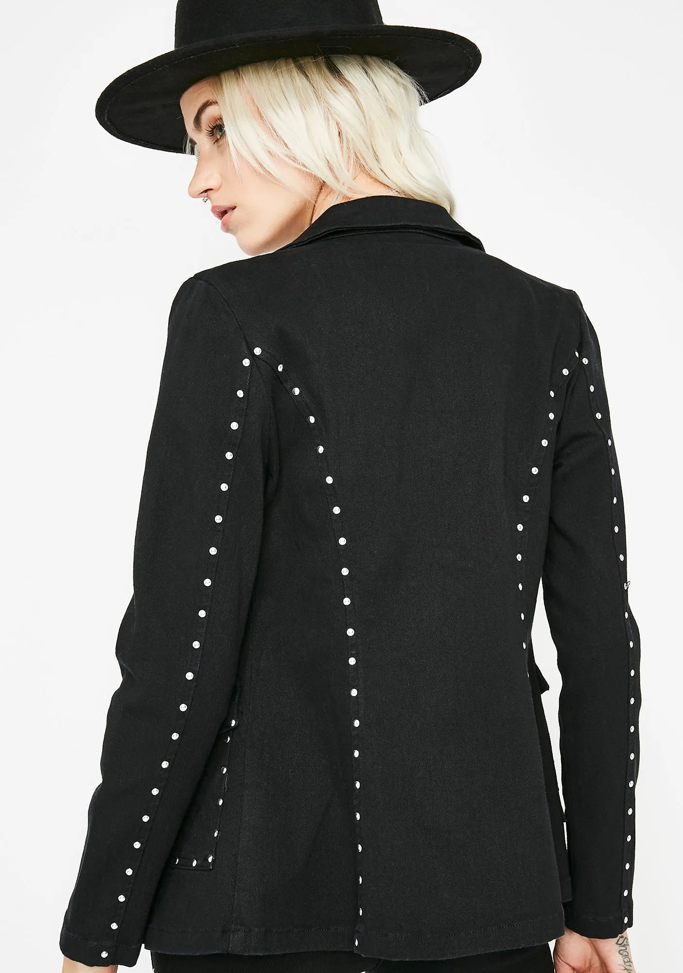 Wicked West Studded Blazer sold by Dolls Kill product image thumbnail 4