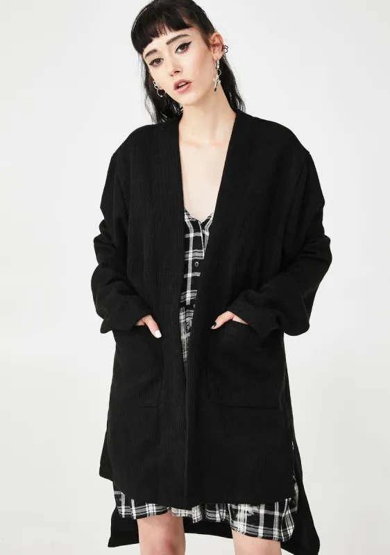 Illusion Daze Oversized Cardigan sold by Dolls Kill