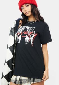 Threshold T-Shirt sold by Dolls Kill