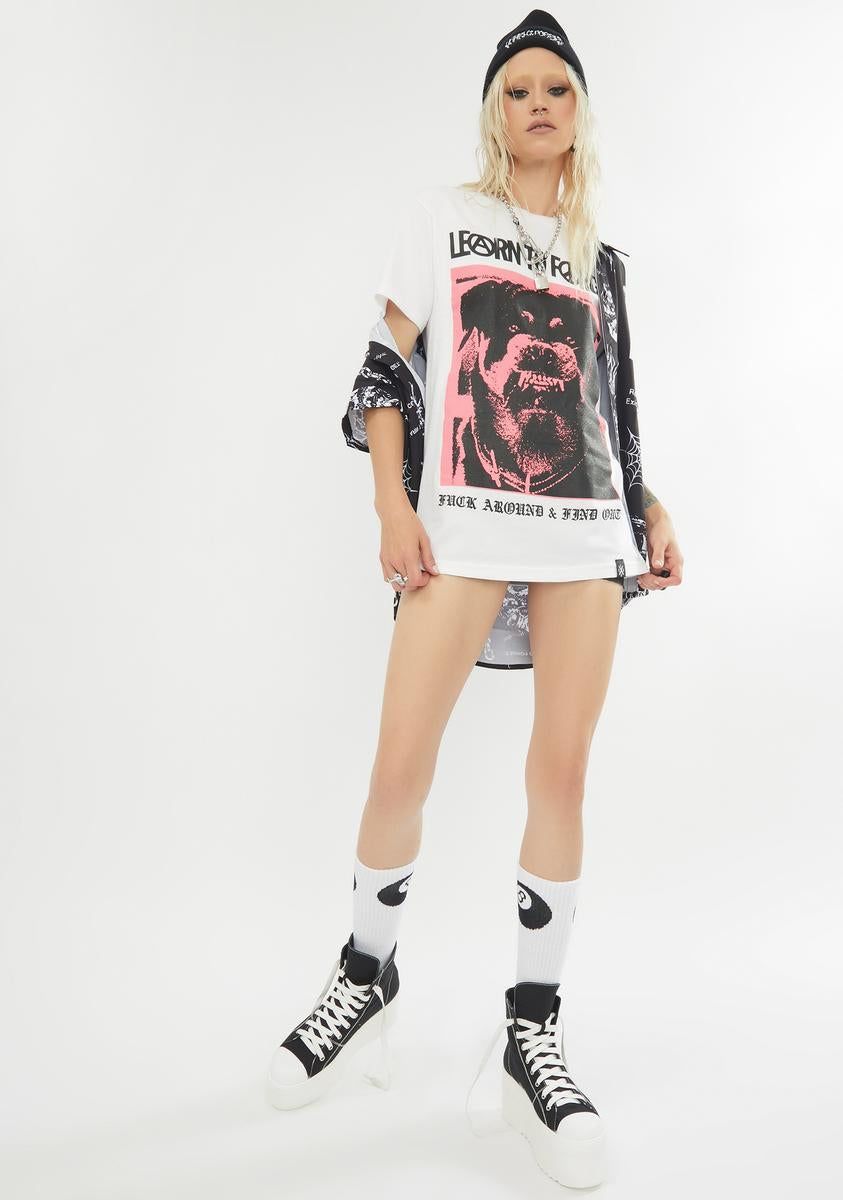 Fuck Around & Find Out Graphic Tee sold by Dolls Kill product image thumbnail 3