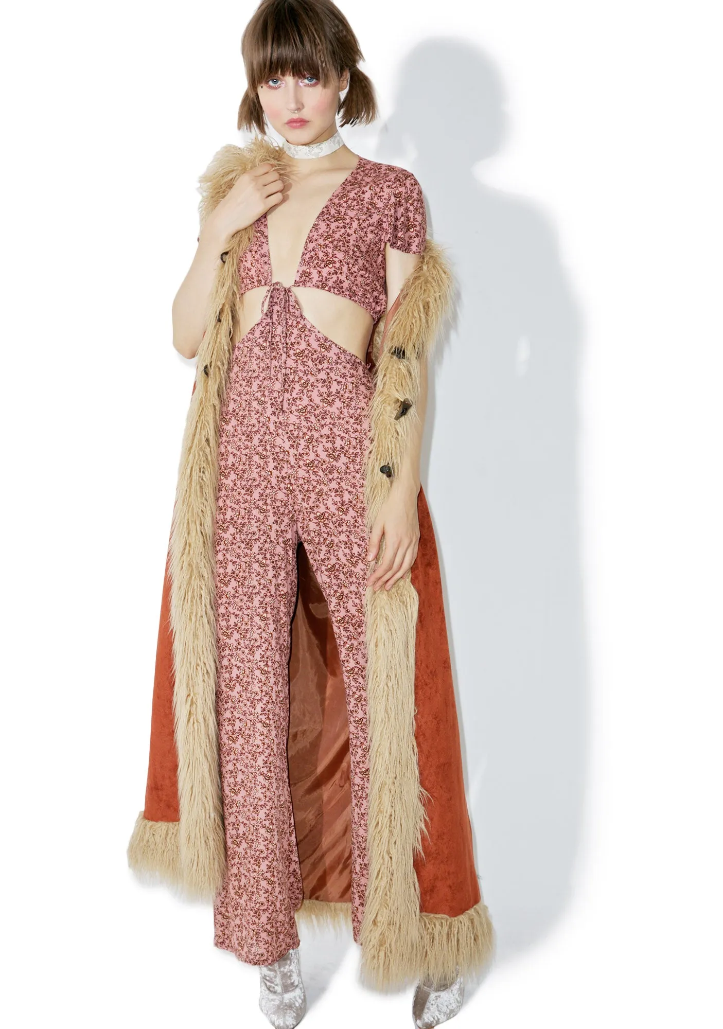 Honeysuckle Cutout Jumpsuit sold by Dolls Kill product image thumbnail 3