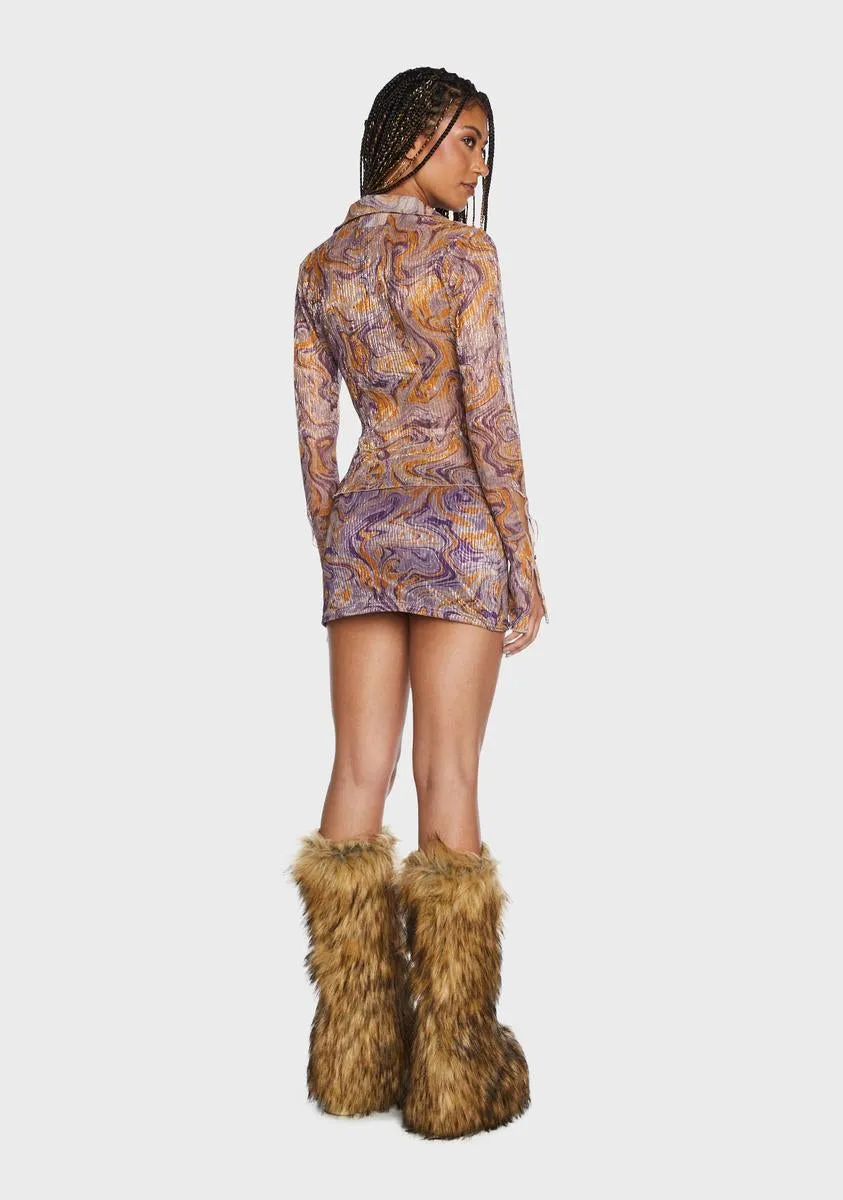 Work Of Art Skirt Set sold by Dolls Kill product image thumbnail 4