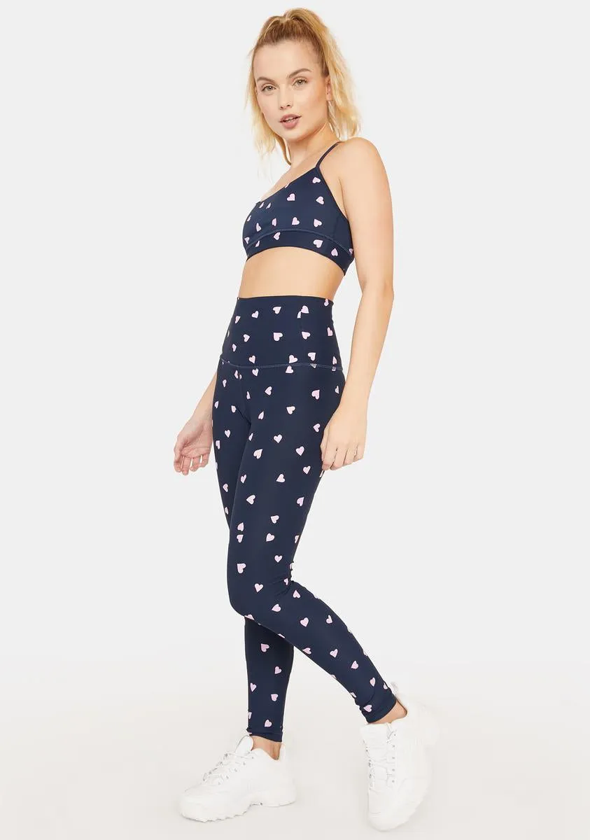 All Over Hearts Support Sports Bra sold by Dolls Kill product image thumbnail 2