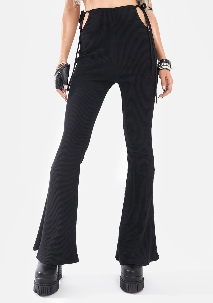 One Of The Best Flare Pants sold by Dolls Kill
