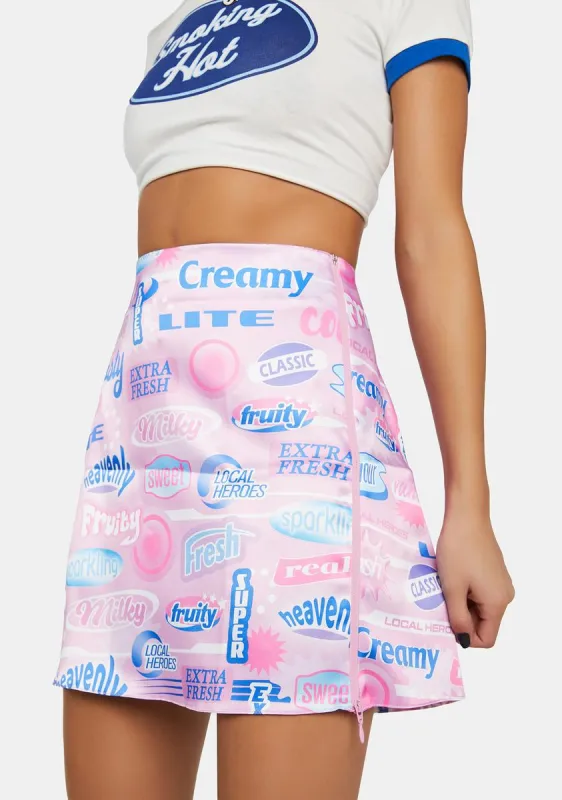 Candy Mini Skirt sold by Dolls Kill