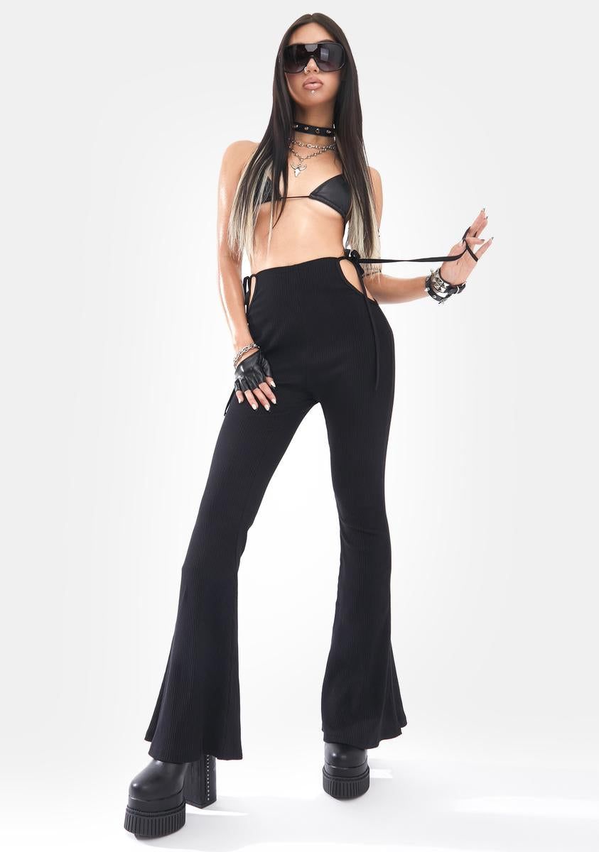 One Of The Best Flare Pants sold by Dolls Kill product image thumbnail 3