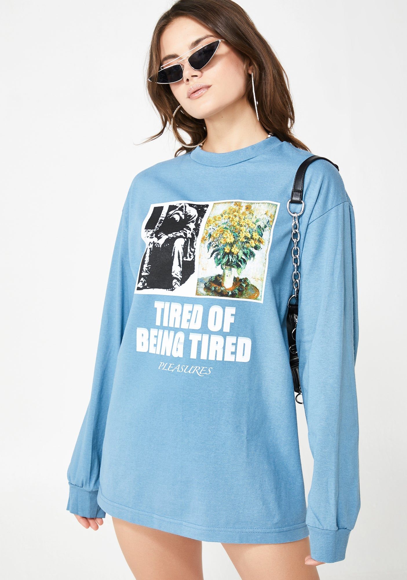 Tired Long Sleeve T-Shirt sold by Dolls Kill product image thumbnail 2