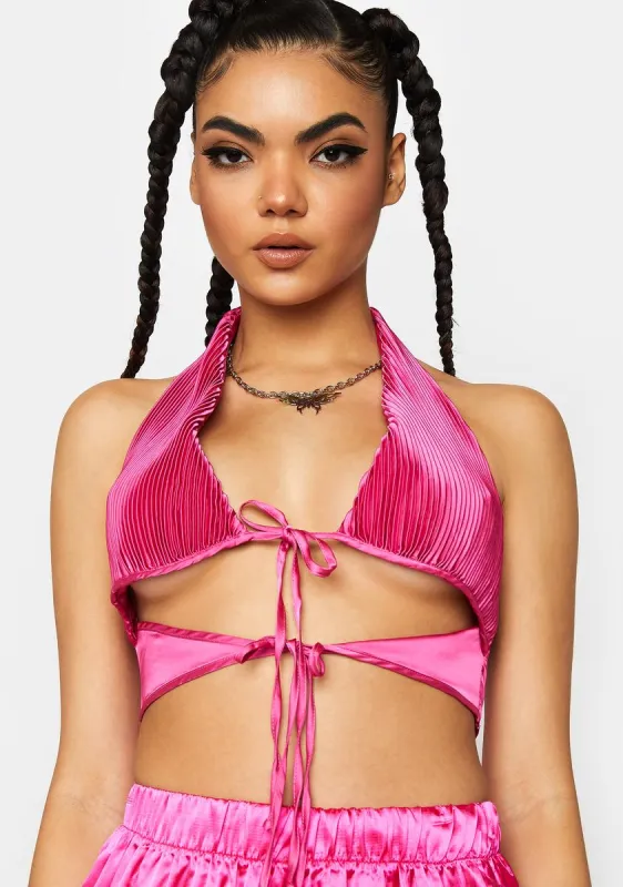 Diva Breaking My Heart Halter Top sold by Dolls Kill