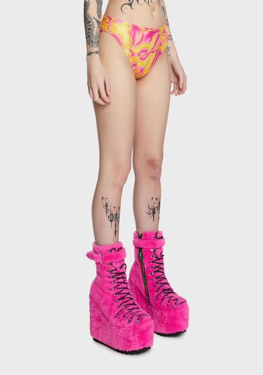 Lava Girl High Waist Bottoms sold by Dolls Kill product image thumbnail 3