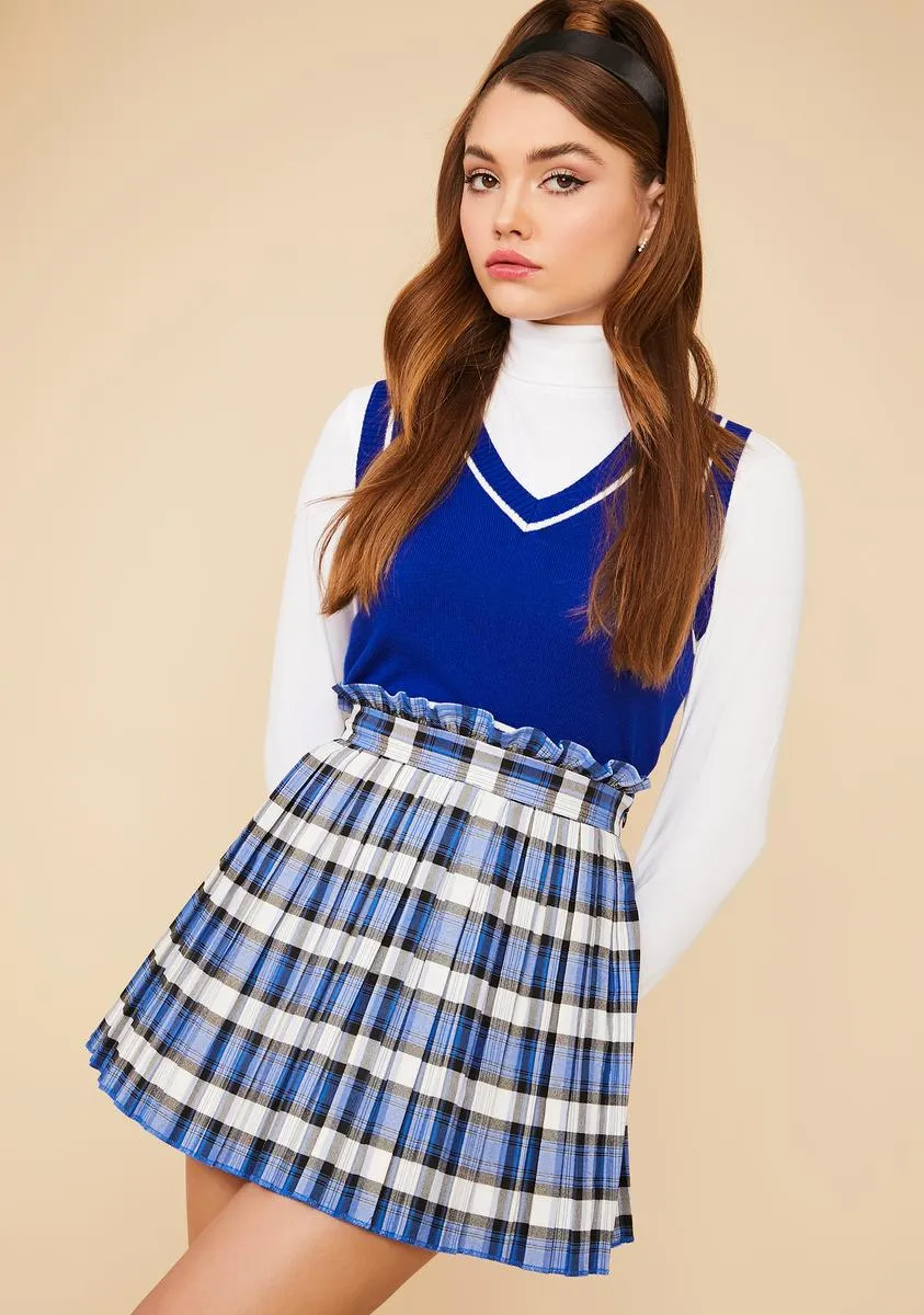 Got The Gossip Plaid Mini Skirt sold by Dolls Kill product image thumbnail 2