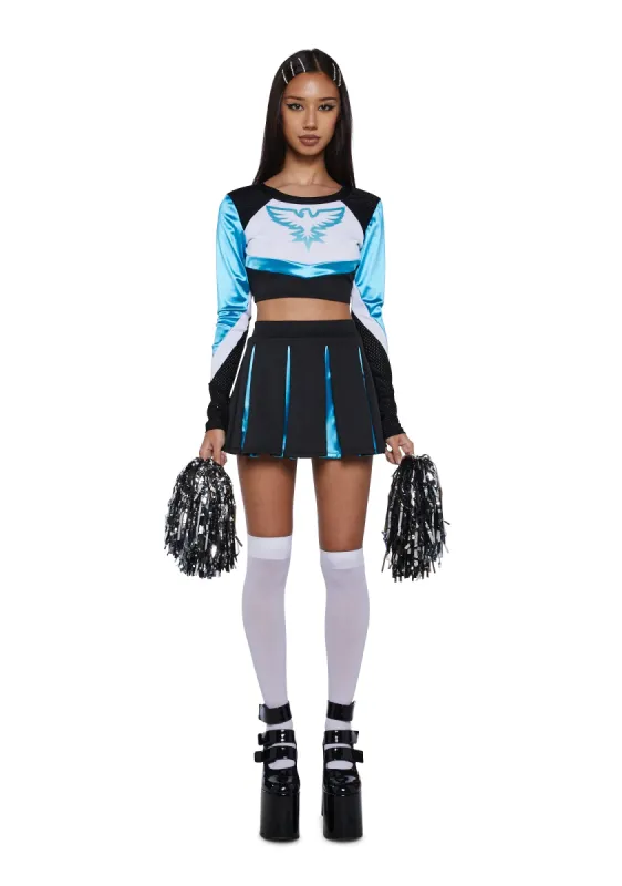 You're My Soulmate Cheerleader Costume sold by Dolls Kill