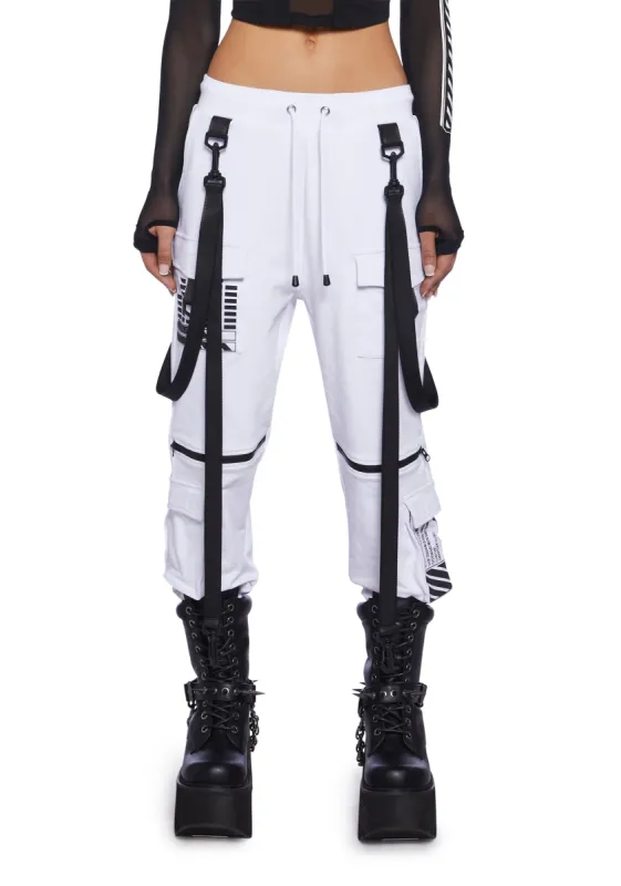 Techno Synth Jogger Sweatpants sold by Dolls Kill