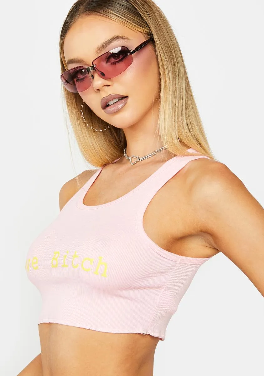 Get Out The Way Crop Top sold by Dolls Kill product image thumbnail 2