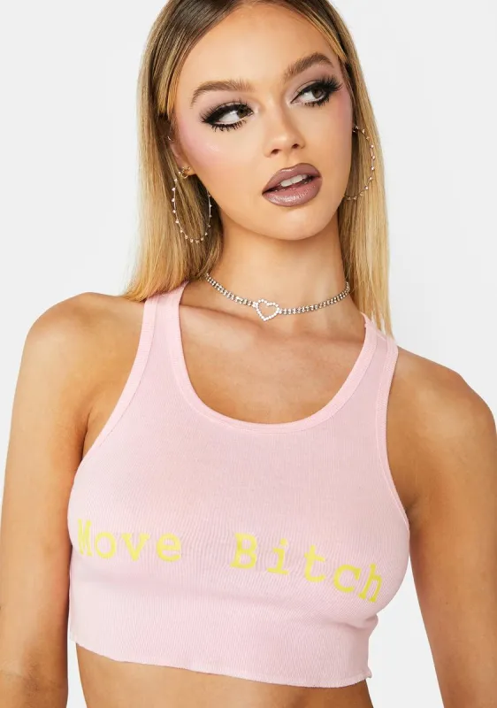 Get Out The Way Crop Top sold by Dolls Kill