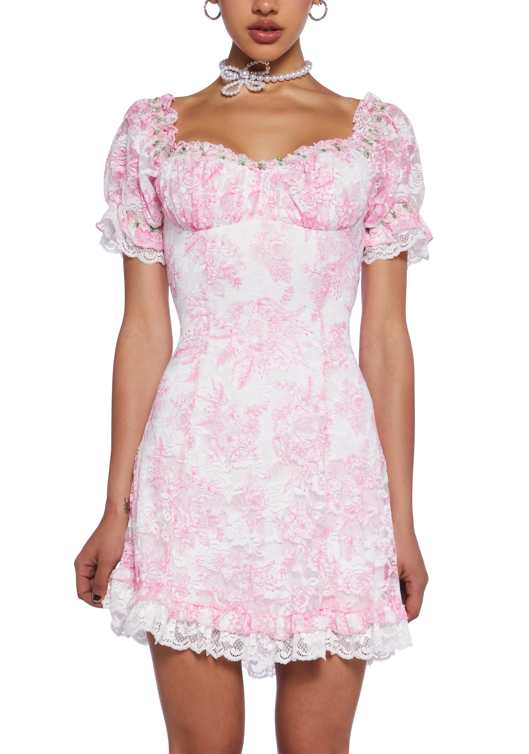 Sparkling Wit Mini Dress sold by Dolls Kill product image thumbnail 5