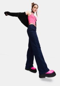 Time To Pretend Low Rise Jeans sold by Dolls Kill