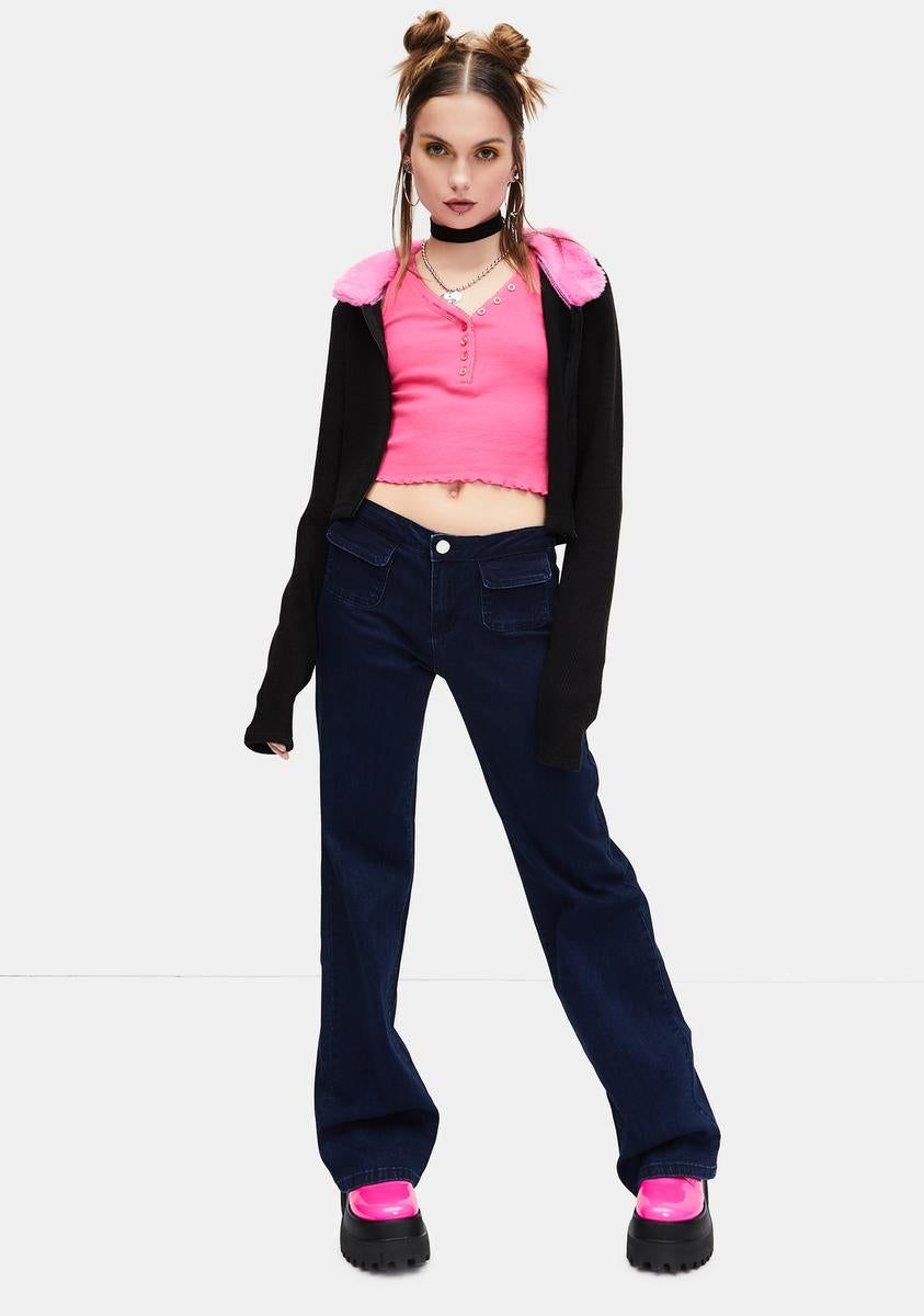 Time To Pretend Low Rise Jeans sold by Dolls Kill product image thumbnail 2
