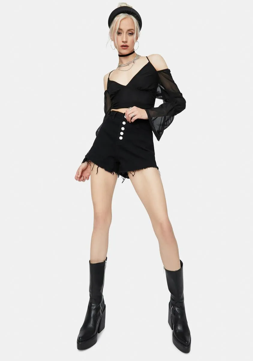 Secured It Off The Shoulder Top sold by Dolls Kill product image thumbnail 3