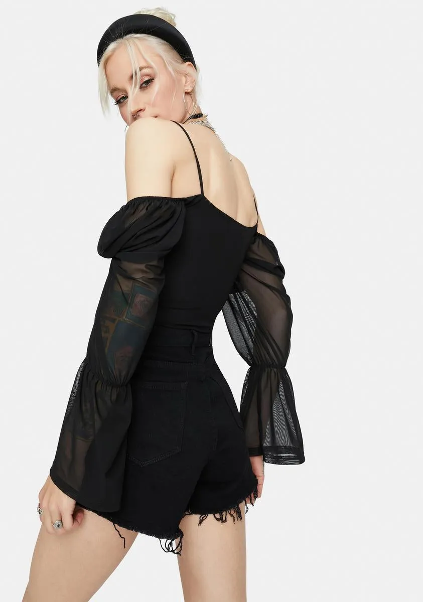 Secured It Off The Shoulder Top sold by Dolls Kill product image thumbnail 4